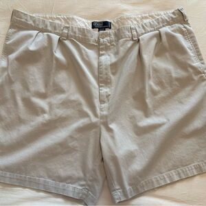 Vintage Polo by Ralph Lauren Pleated Chino Shorts Men’s Size 52